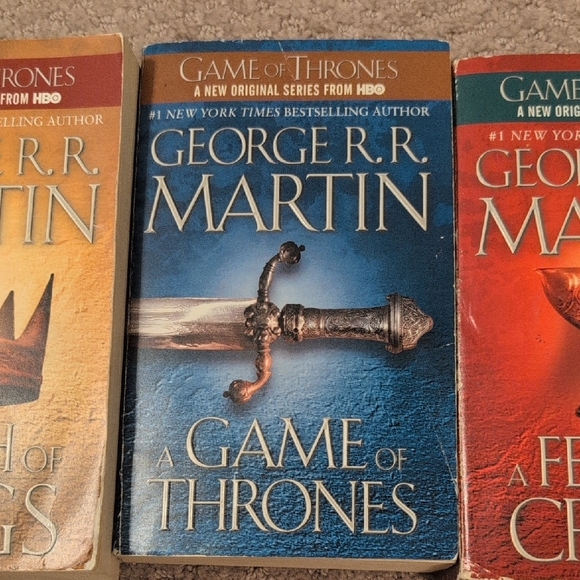 Game Of Thrones Book Set By George R R Martin USED - Picture 4 of 10